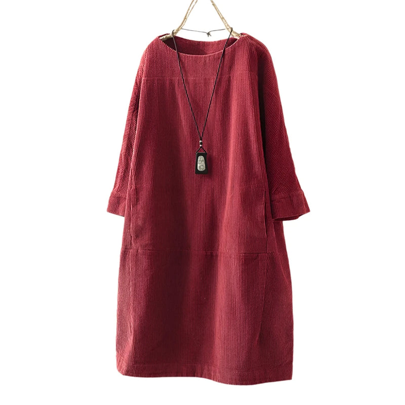 Emily | Warm Velvet Winter Dress