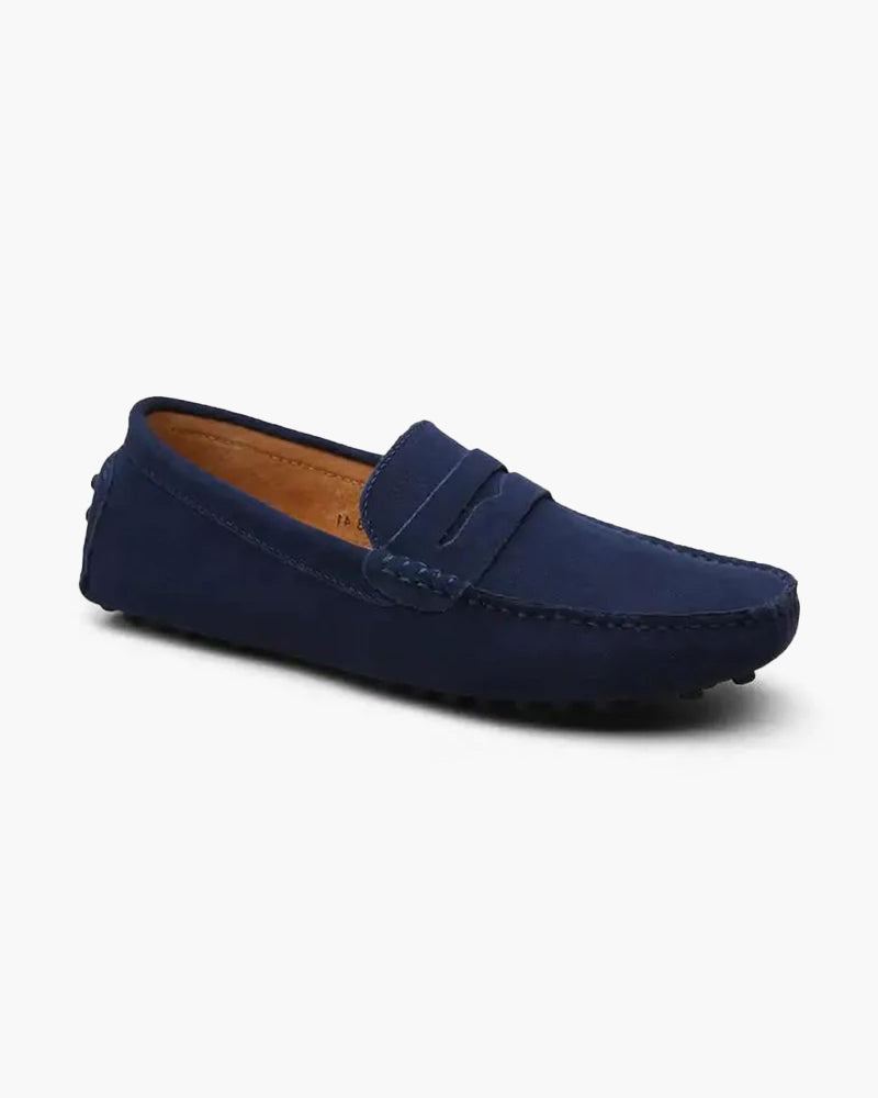 Marcus 3 Old Money - Suede Driver Loafers