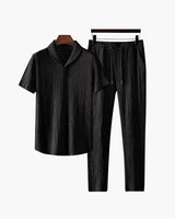 Luis Old Money - Cotton Polo & Pantalon Set