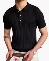 Cannes 1 Old Money - Ribbed Cotton Polo