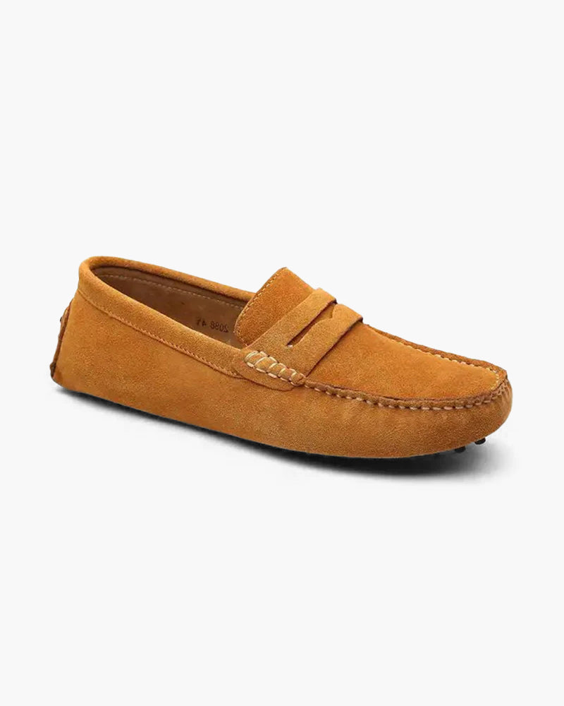 Marcus 3 Old Money - Suede Driver Loafers