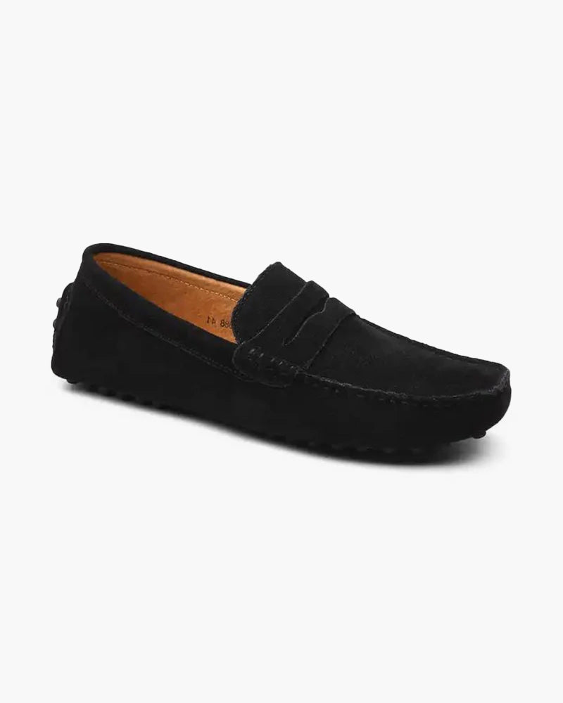 Marcus 3 Old Money - Suede Driver Loafers