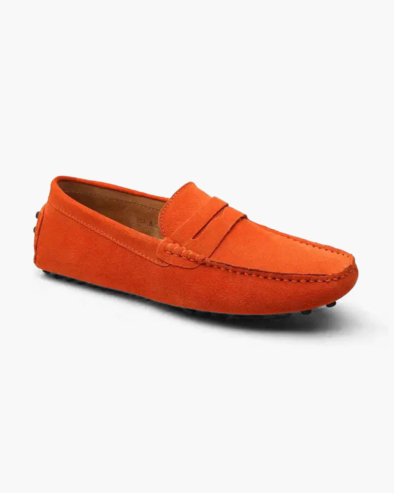 Marcus 3 Old Money - Suede Driver Loafers