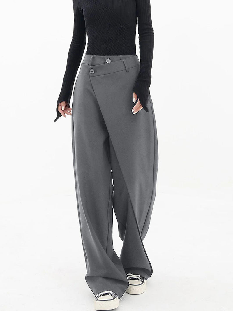 Charlotte™ | Asymmetrical Baggy Pants