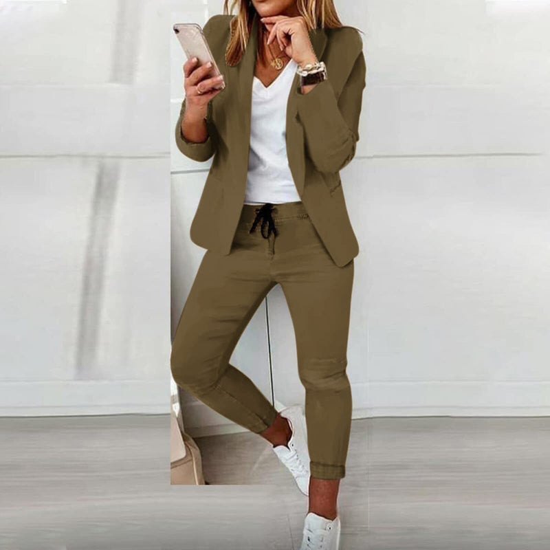 LAUREN | Stretchy Blazer Set