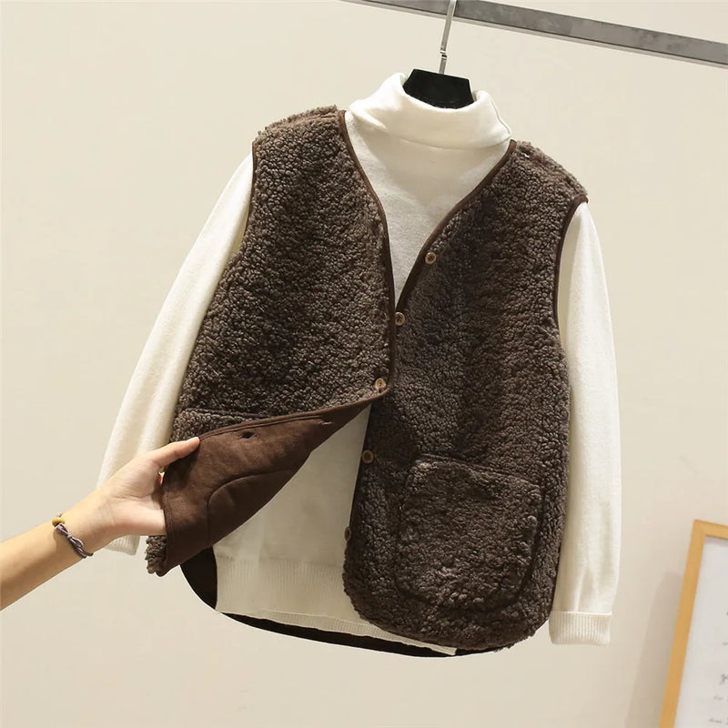 Aggie | Cozy Sherpa Vest