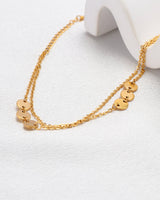 Amara Gold Circle Chain Bracelet