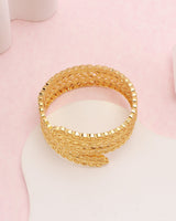 Laurel Gold Bangle