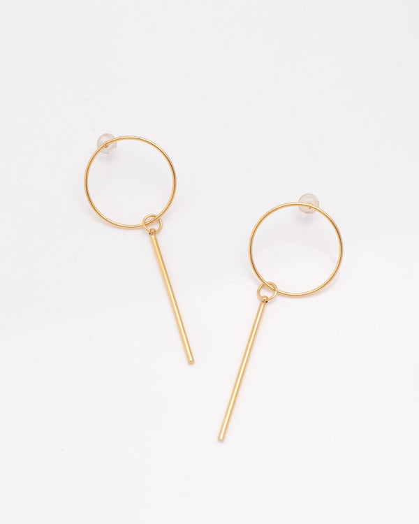 Imogen Gold Geometric Earring