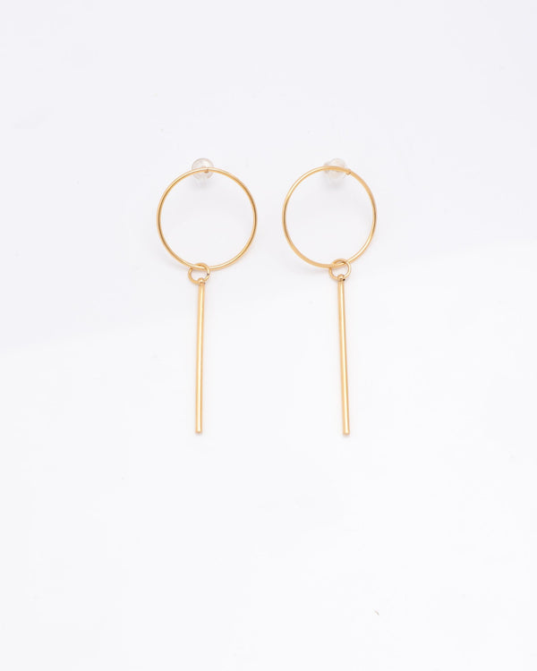 Imogen Gold Geometric Earring