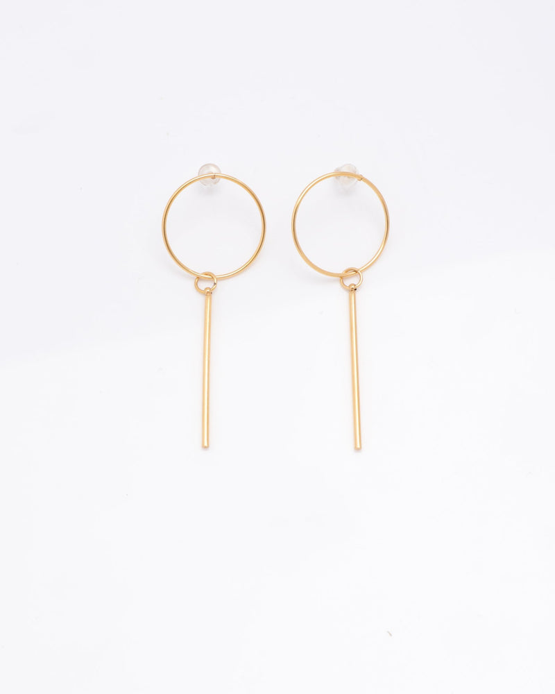 Imogen Gold Geometric Earring