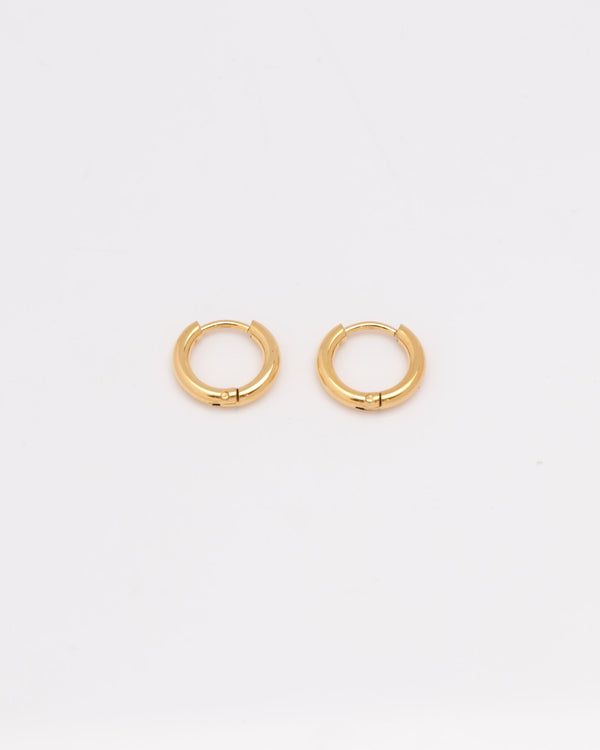 Luminara Gold Mini Huggies Earrings