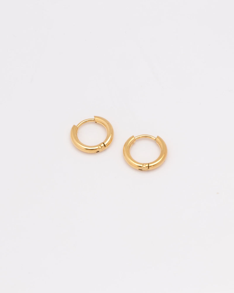 Luminara Gold Mini Huggies Earrings