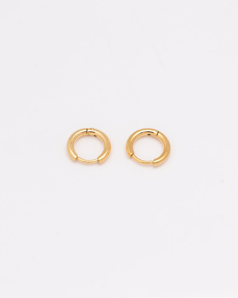 Luminara Gold Mini Huggies Earrings