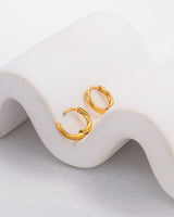 Luminara Gold Small Hoop Earrings