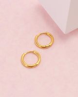 Luminara Gold Small Hoop Earrings