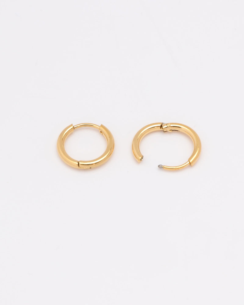 Luminara Gold Small Hoop Earrings