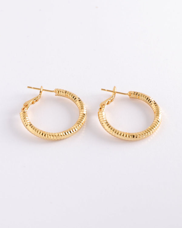 Adeline Gold Hoop Earrings