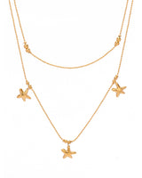 Starla Gold Starfish Layered Necklace