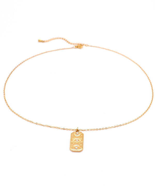 Selenia Gold Mystic Pendant Necklace