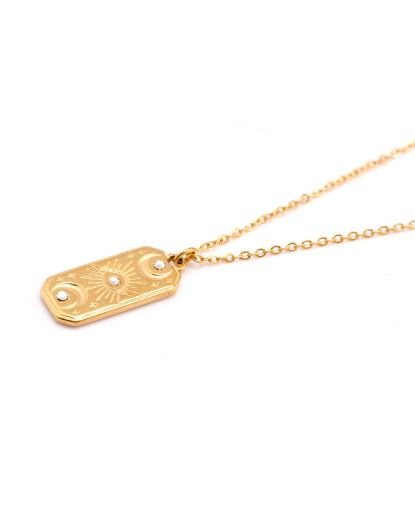 Selenia Gold Mystic Pendant Necklace