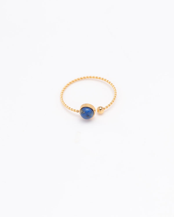 Lapis Lazuli Gold Ring