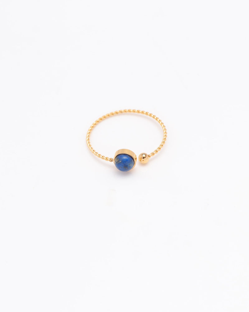 Lapis Lazuli Gold Ring