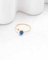 Lapis Lazuli Gold Ring