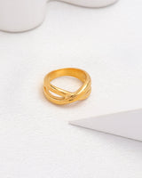 Intertwine Gold Ring