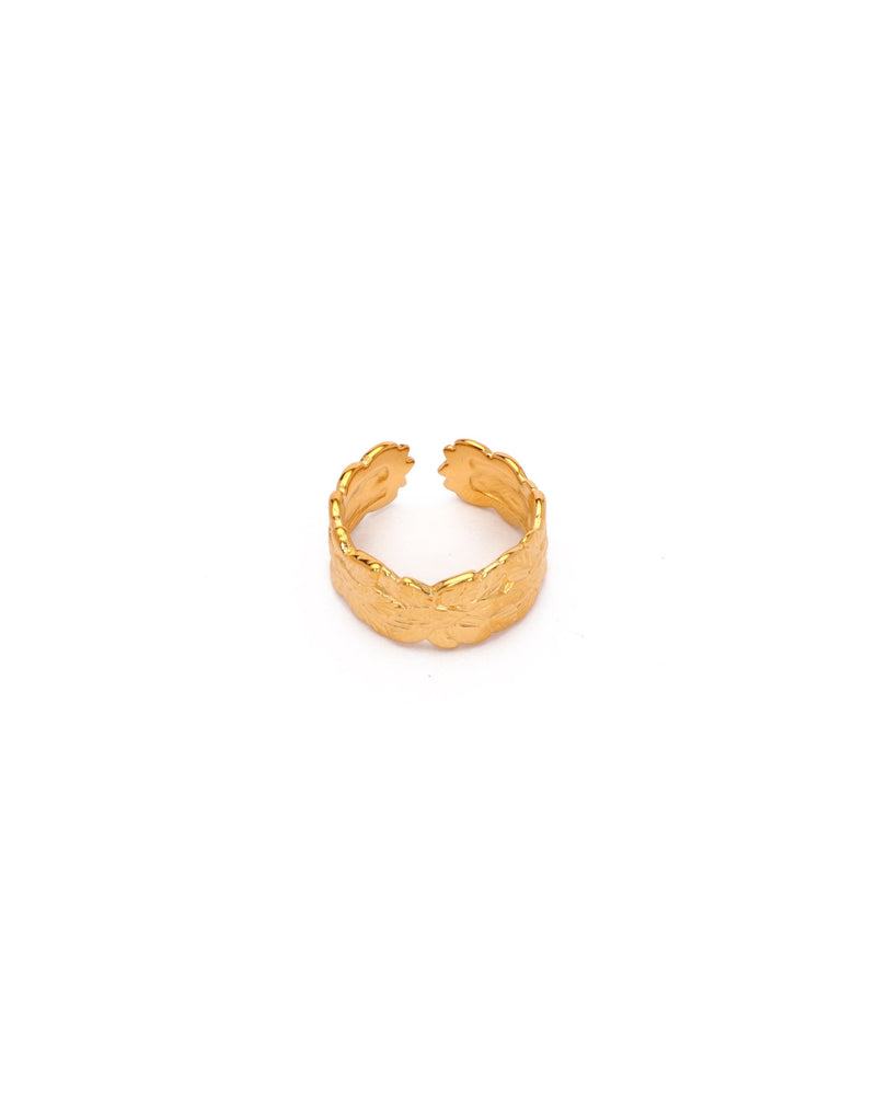 Laurel Gold Ring