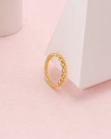 Tessara Gold Woven Ring