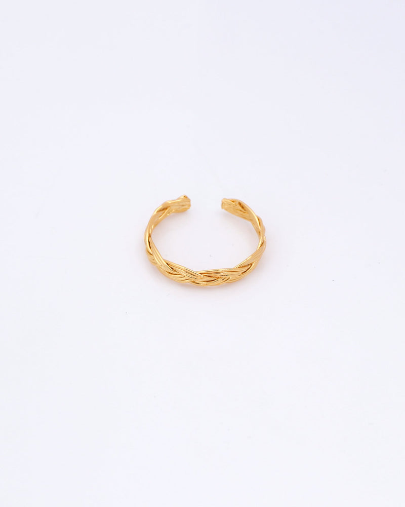 Tressa Gold Braided Ring