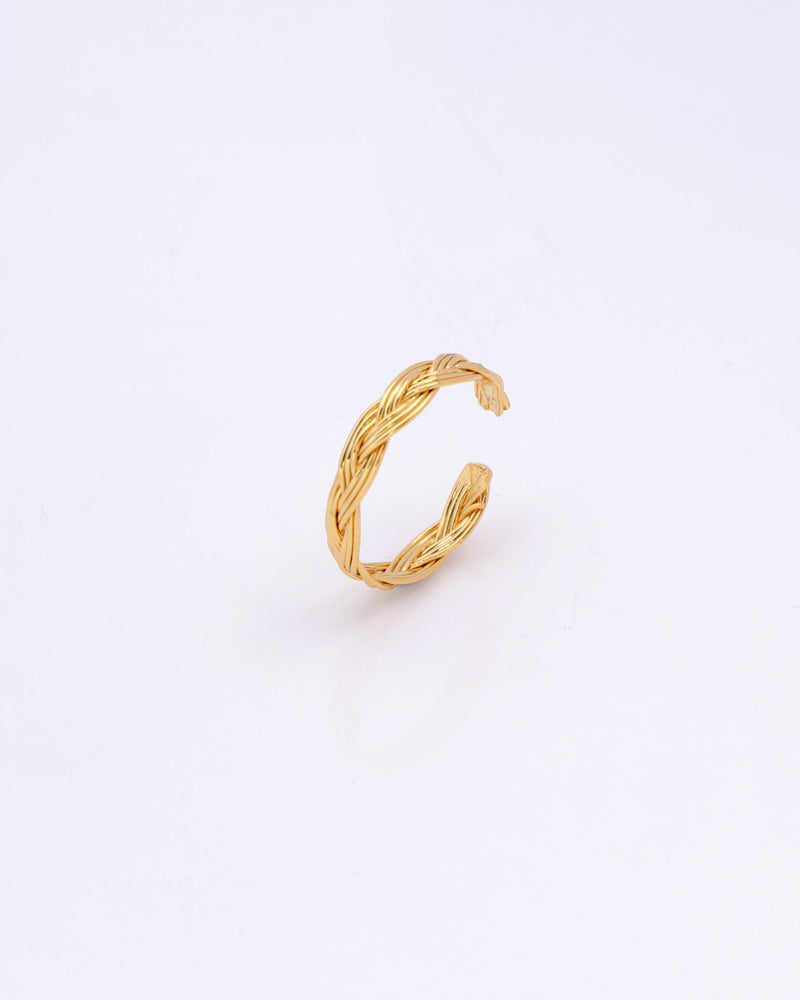 Tressa Gold Braided Ring