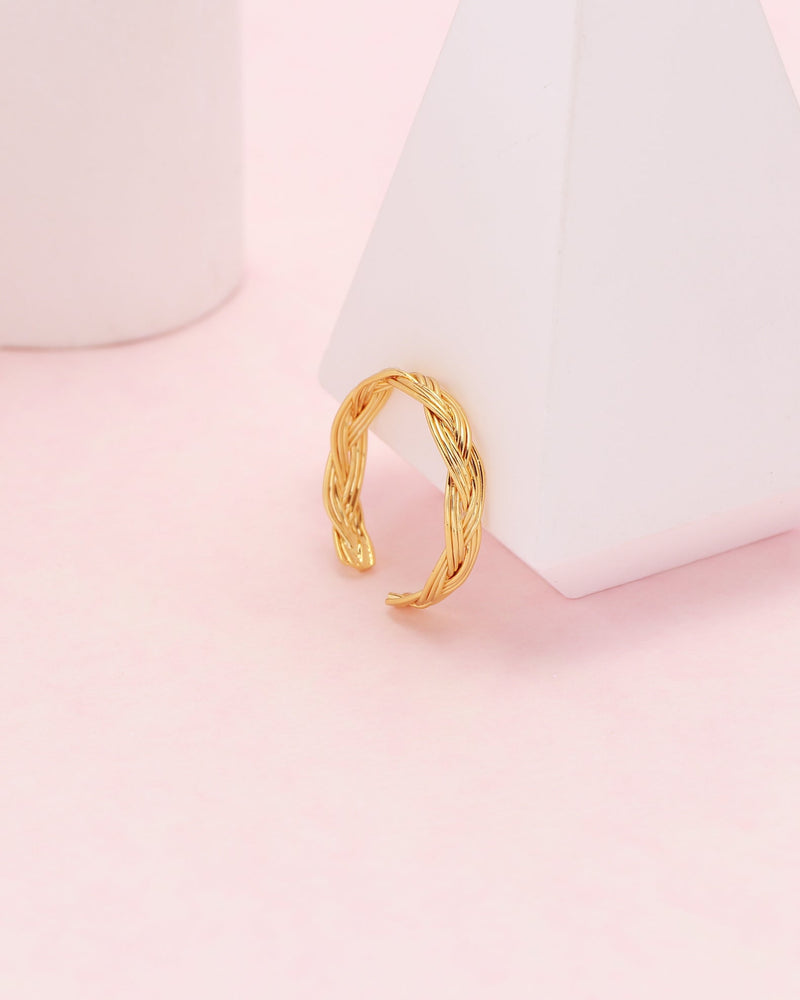 Tressa Gold Braided Ring