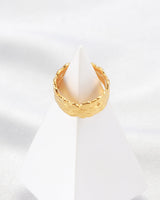 Laurel Gold Ring