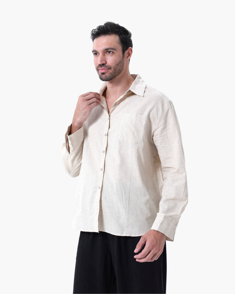 Luis 1 Old Money - Linen Combo Set (Longsleeve)