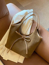 Florence Suede Bow Bag