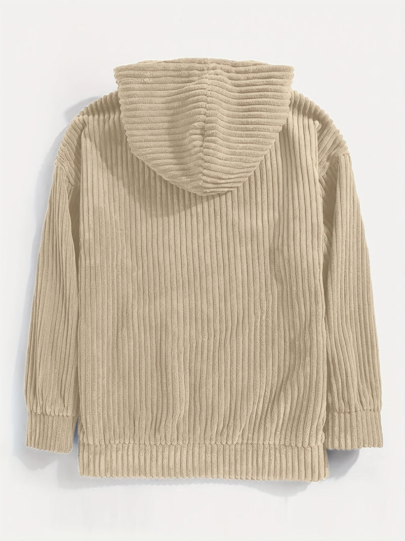 LUCAS | Corduroy Hoodie