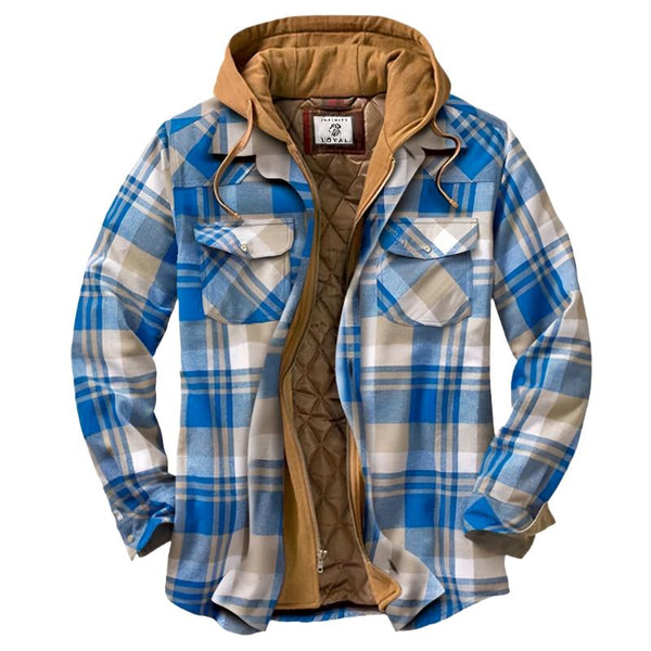 THOMAS | Hooded Flannel Jacket