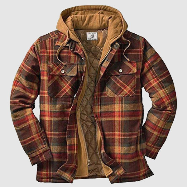 THOMAS | Hooded Flannel Jacket